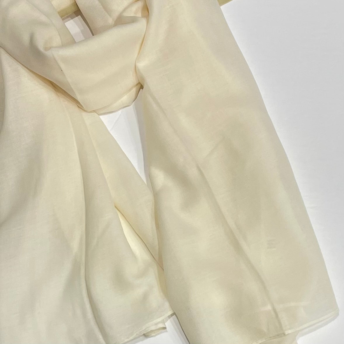 Offwhite Cotton Hijab