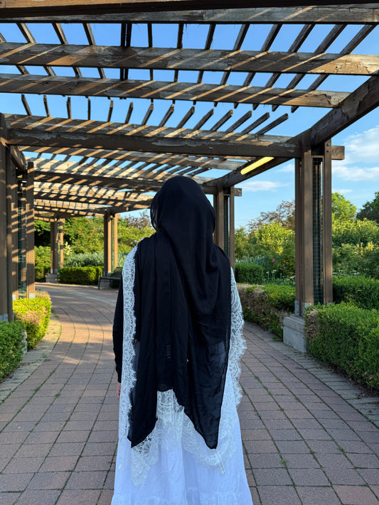 Lace Modal Hijab