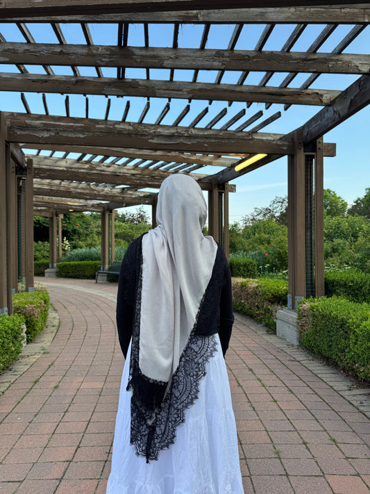 Lace Modal Hijab
