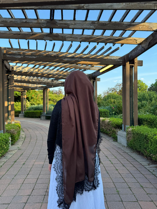 Lace Modal Hijab