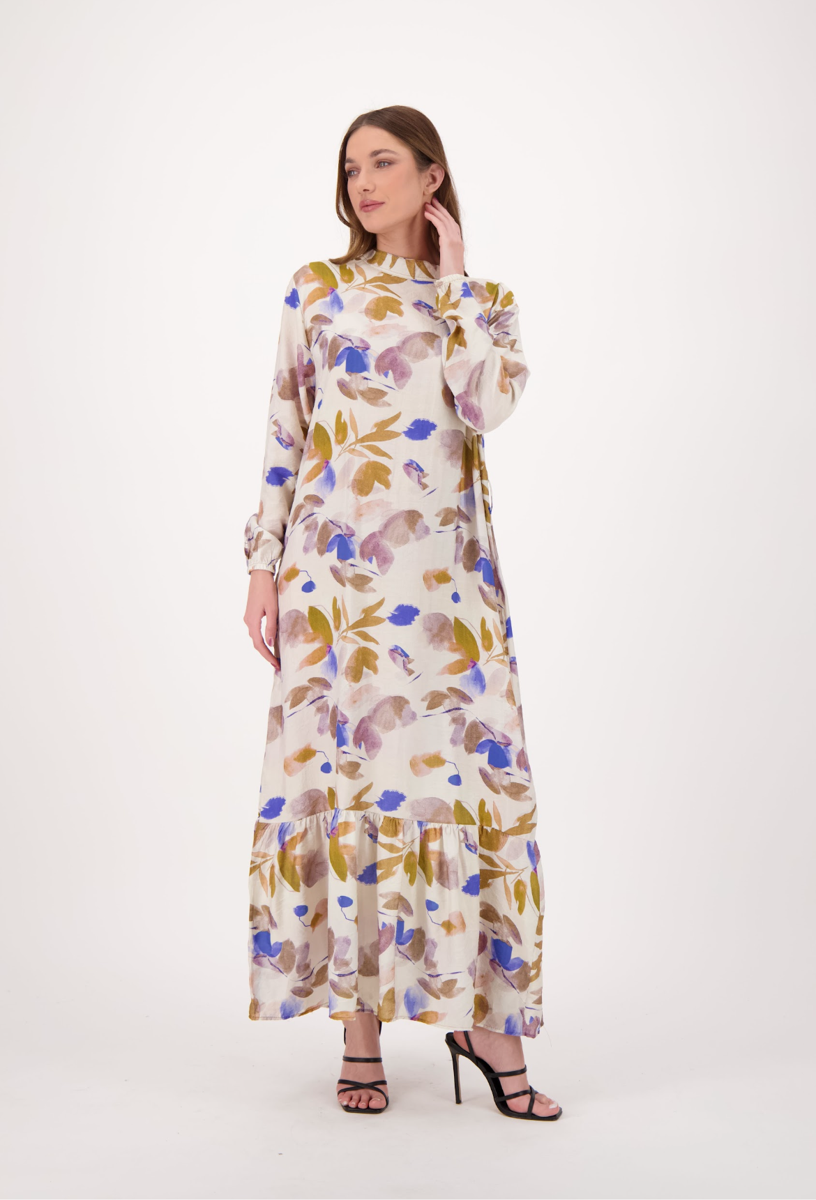 Linen Maxi Dress