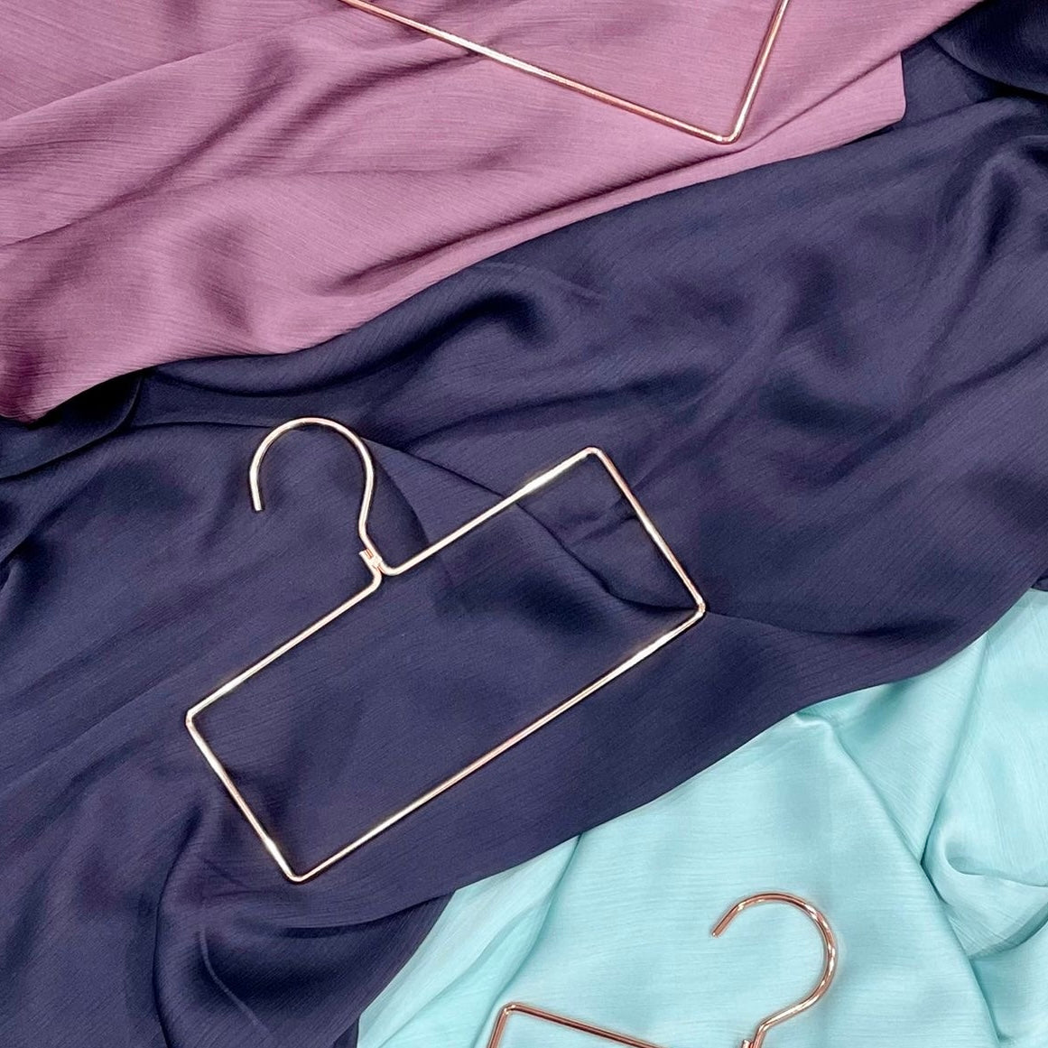 Hijab Hangers - Set of 3 Rose Gold