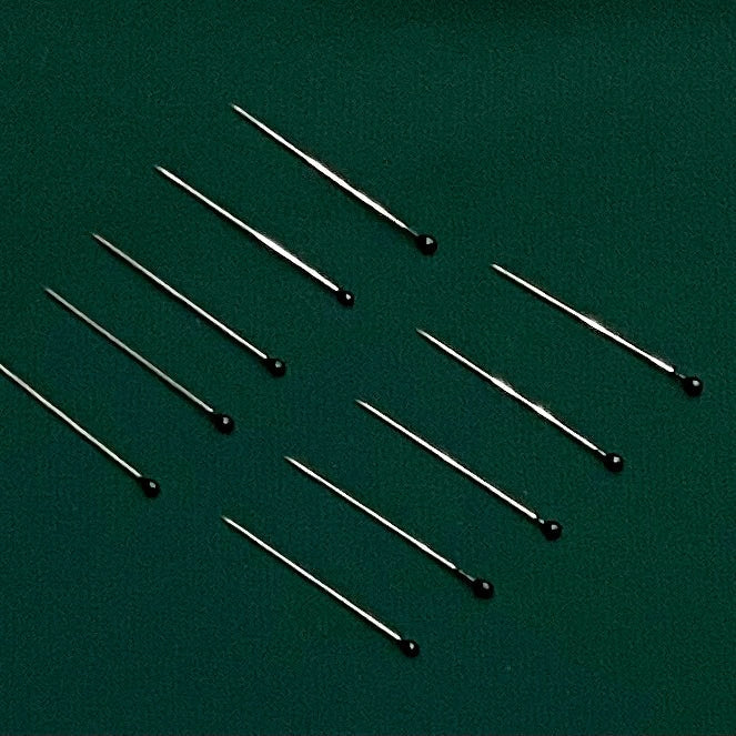Black Top Mini Hijab Pins