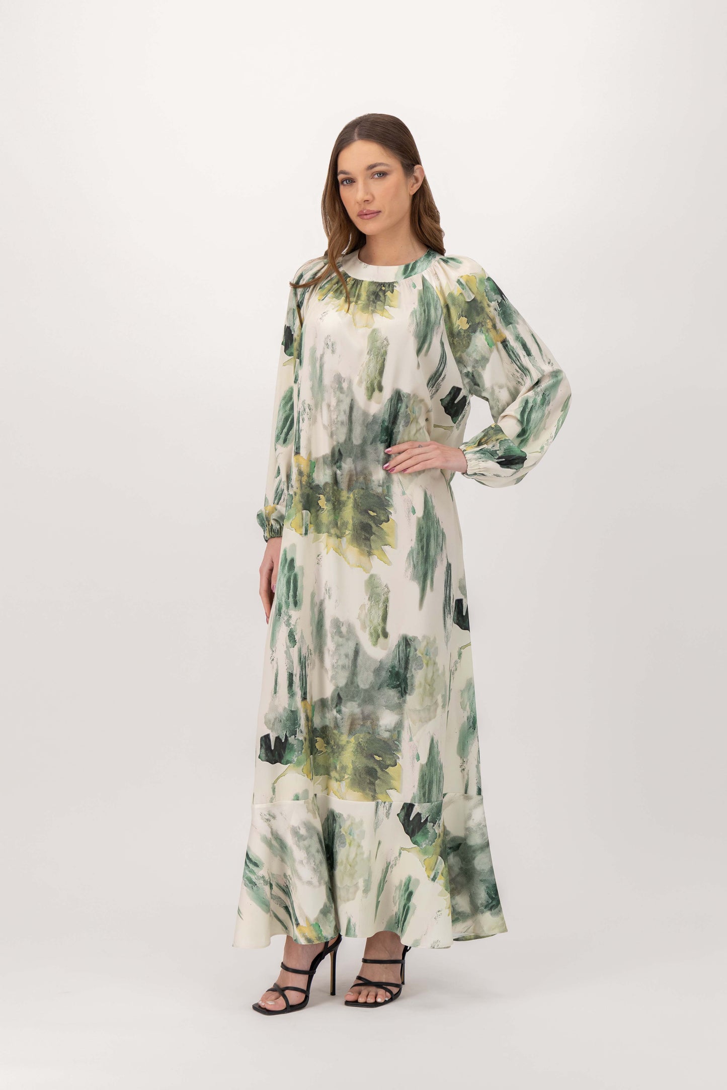 Flowy Hues Maxi Dress
