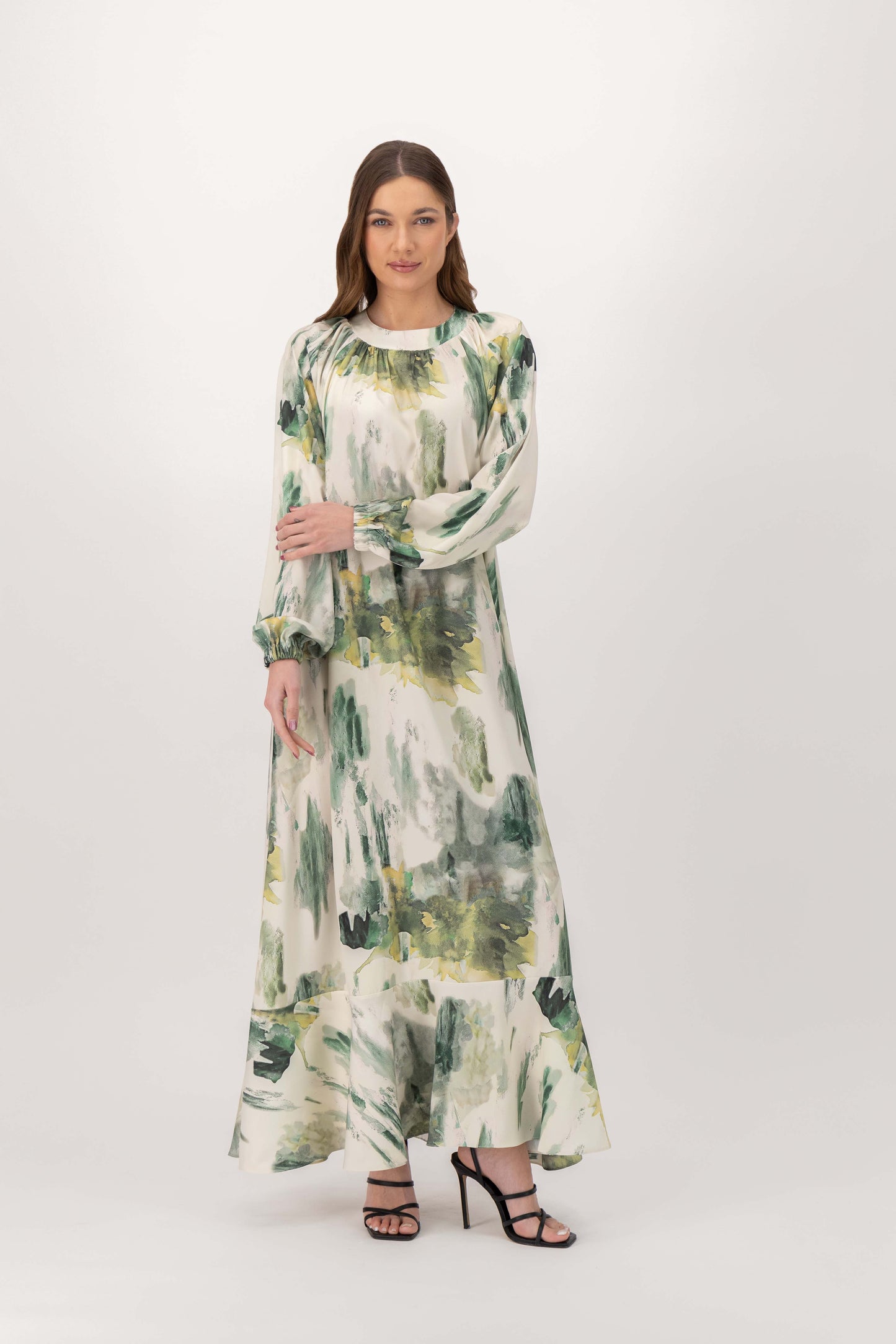 Flowy Hues Maxi Dress