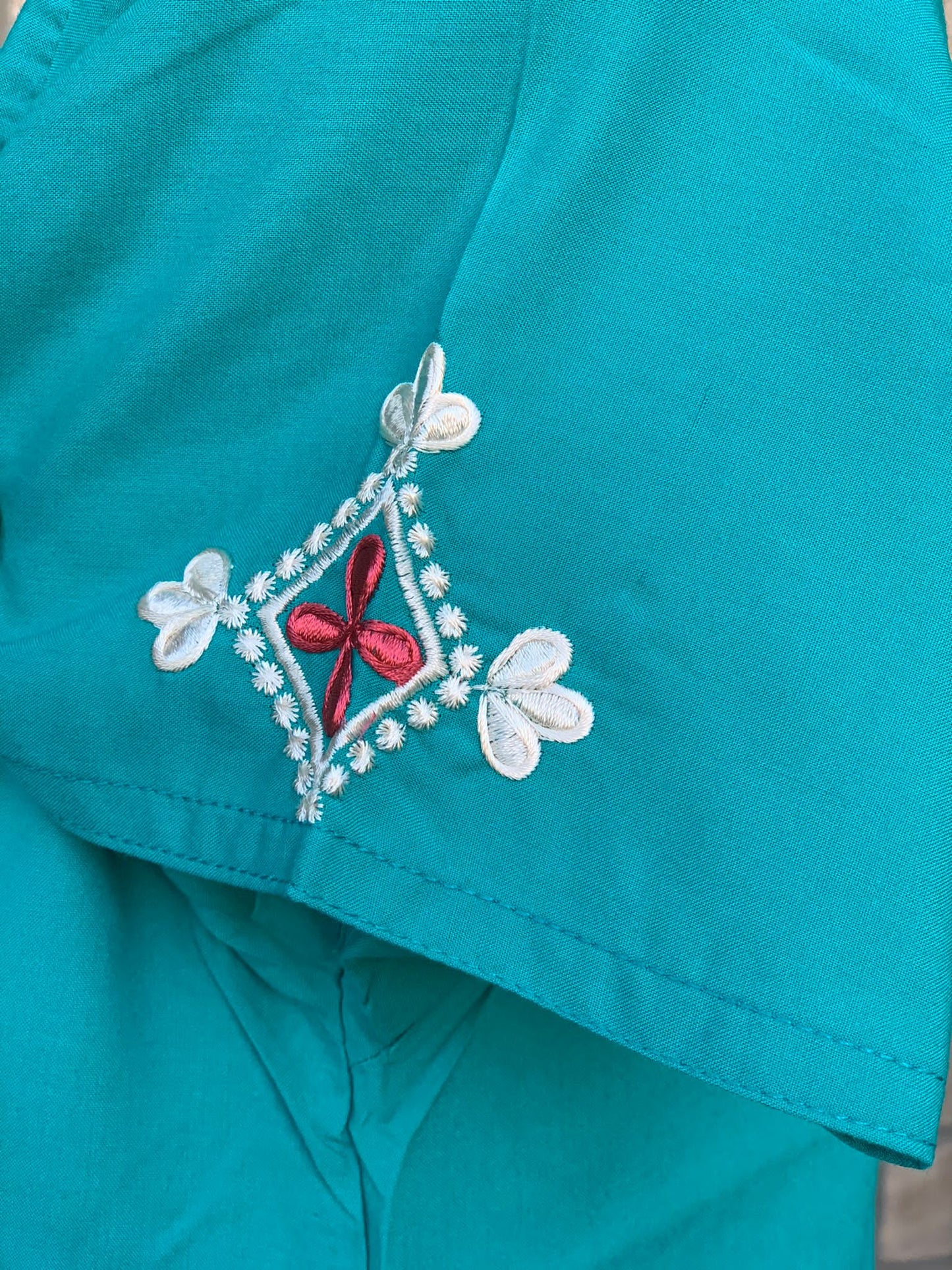 Eshal Kaftan Teal