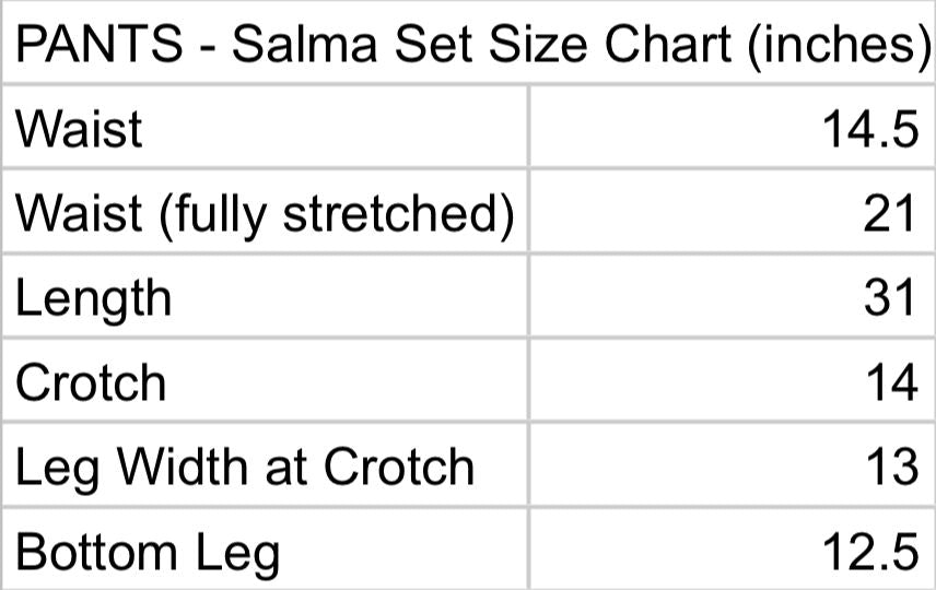 Salma Set Black
