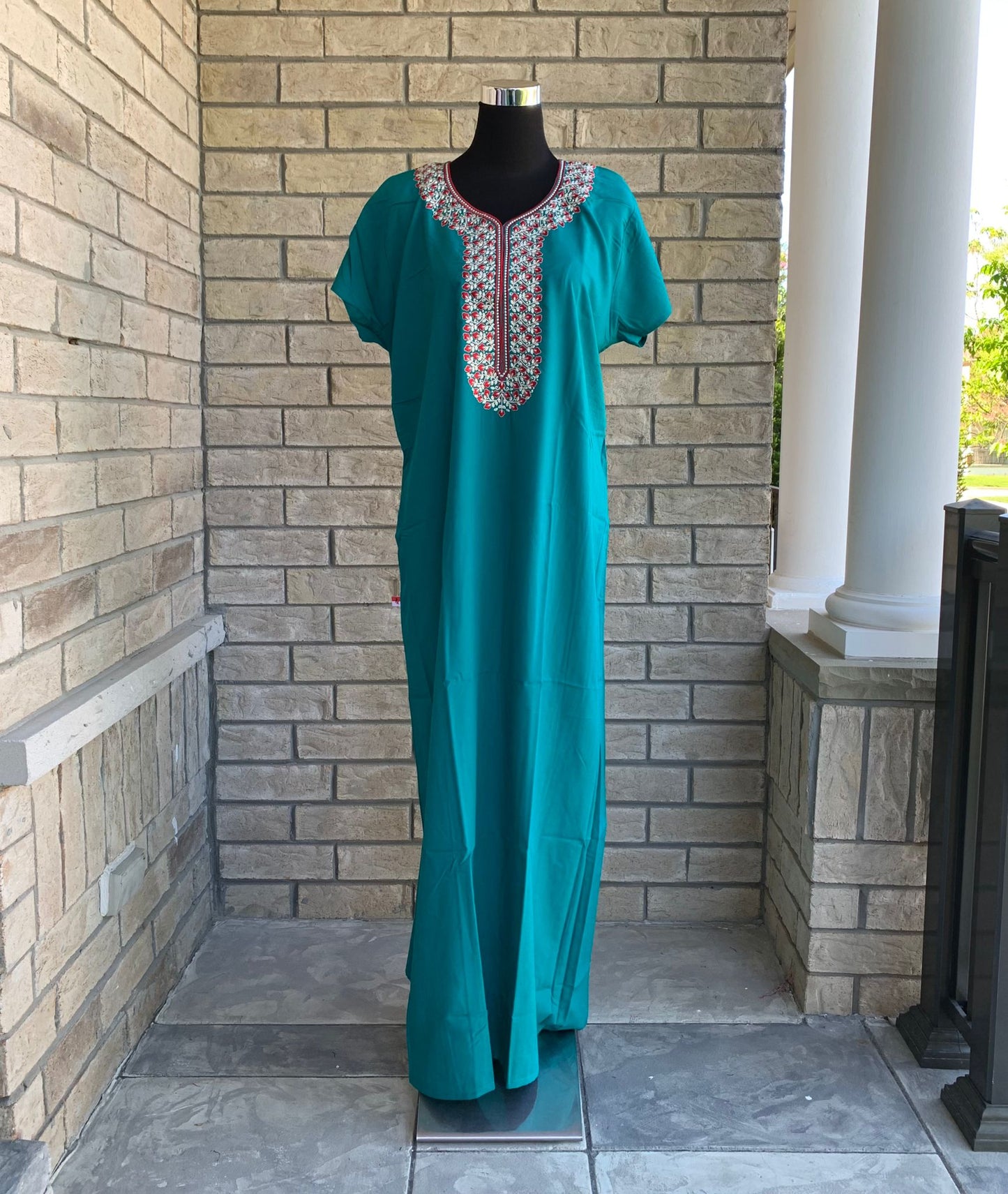 Zulekha Kaftan Teal