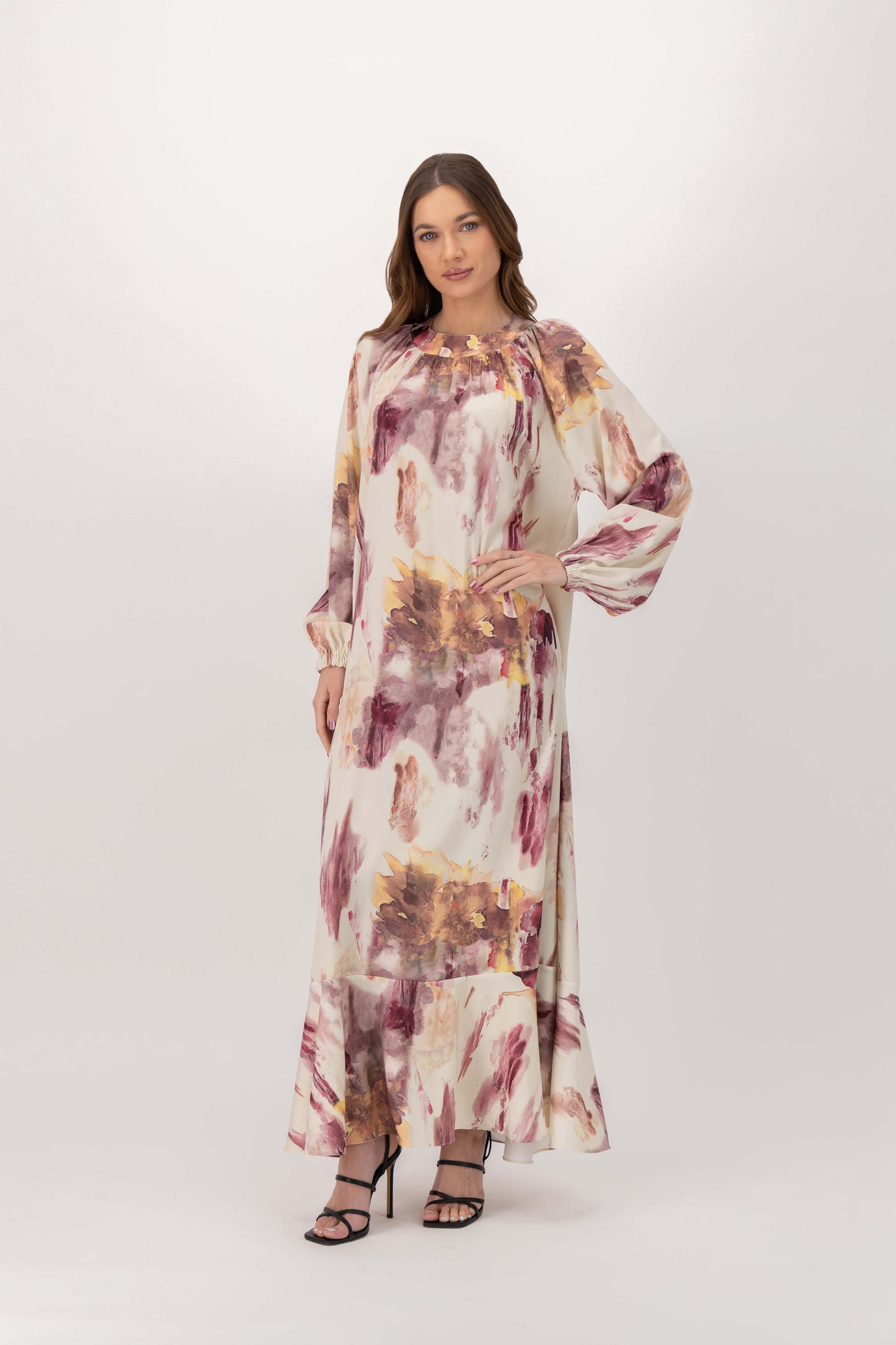 Flowy Hues Maxi Dress
