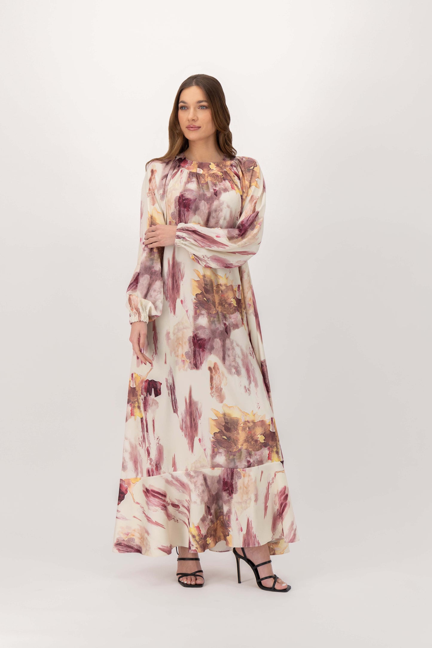 Flowy Hues Maxi Dress