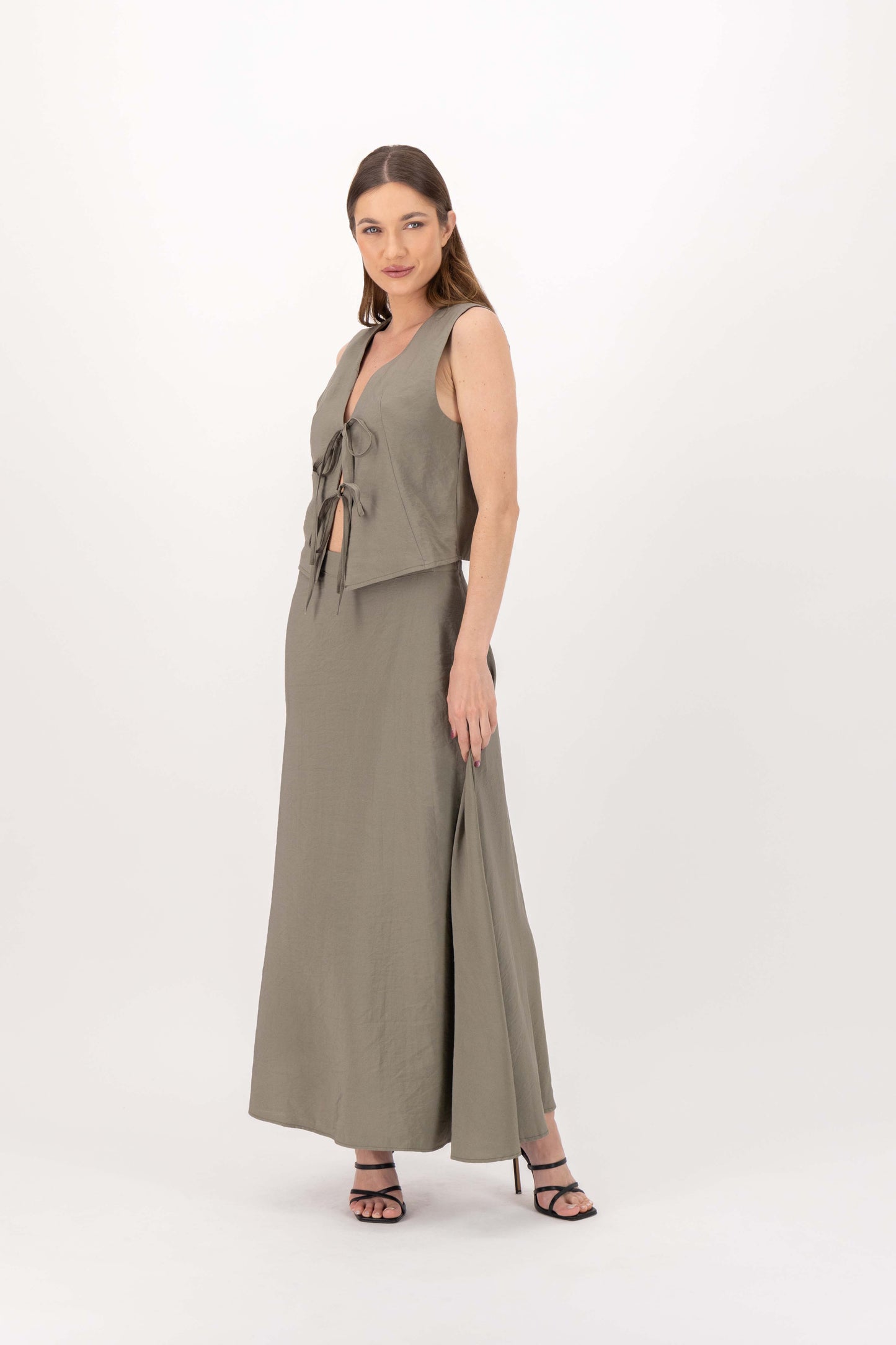 Vest + Skirt Co-ord Set