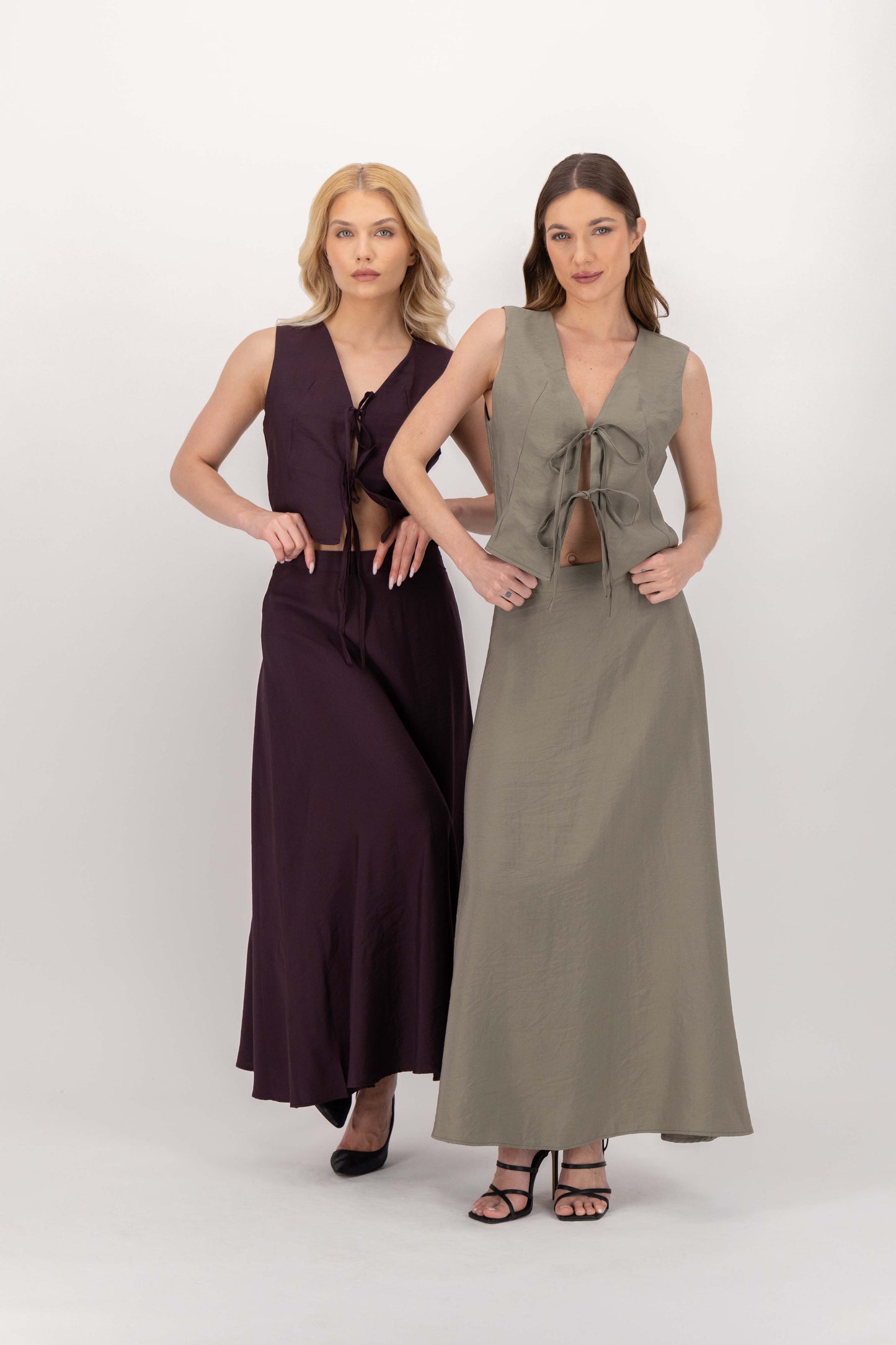 Vest + Skirt Co-ord Set