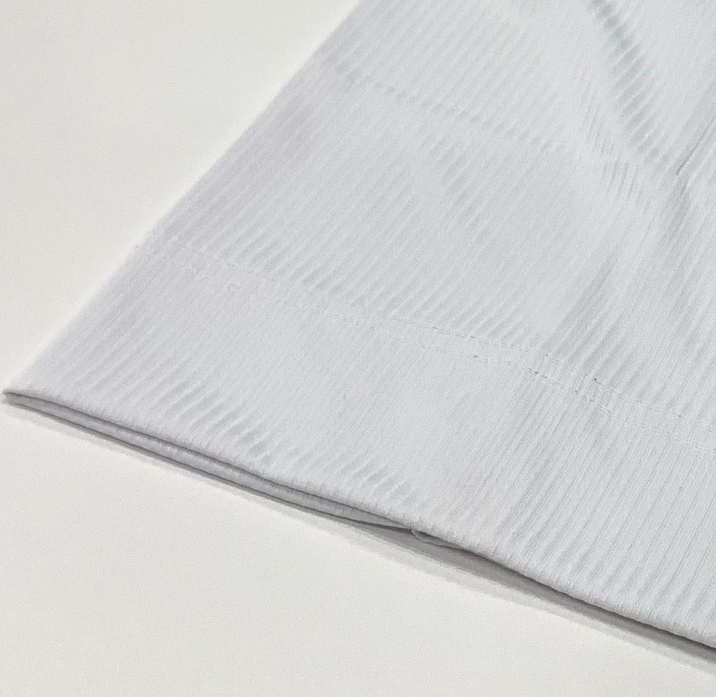 Ribbed Undercap White