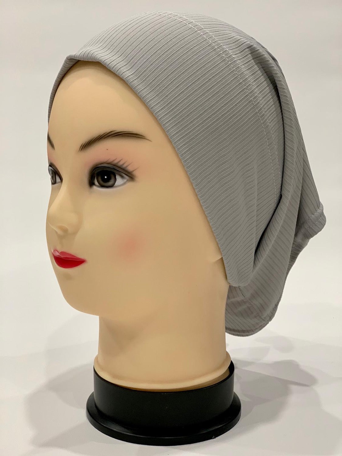 Light Grey Ribbed Undercap