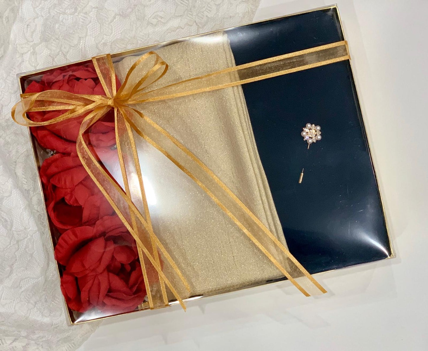 Engagement/Bridal Box - Golden