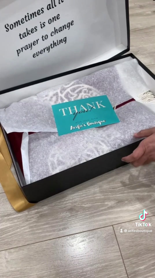 Luxury Janamaz Turquoise