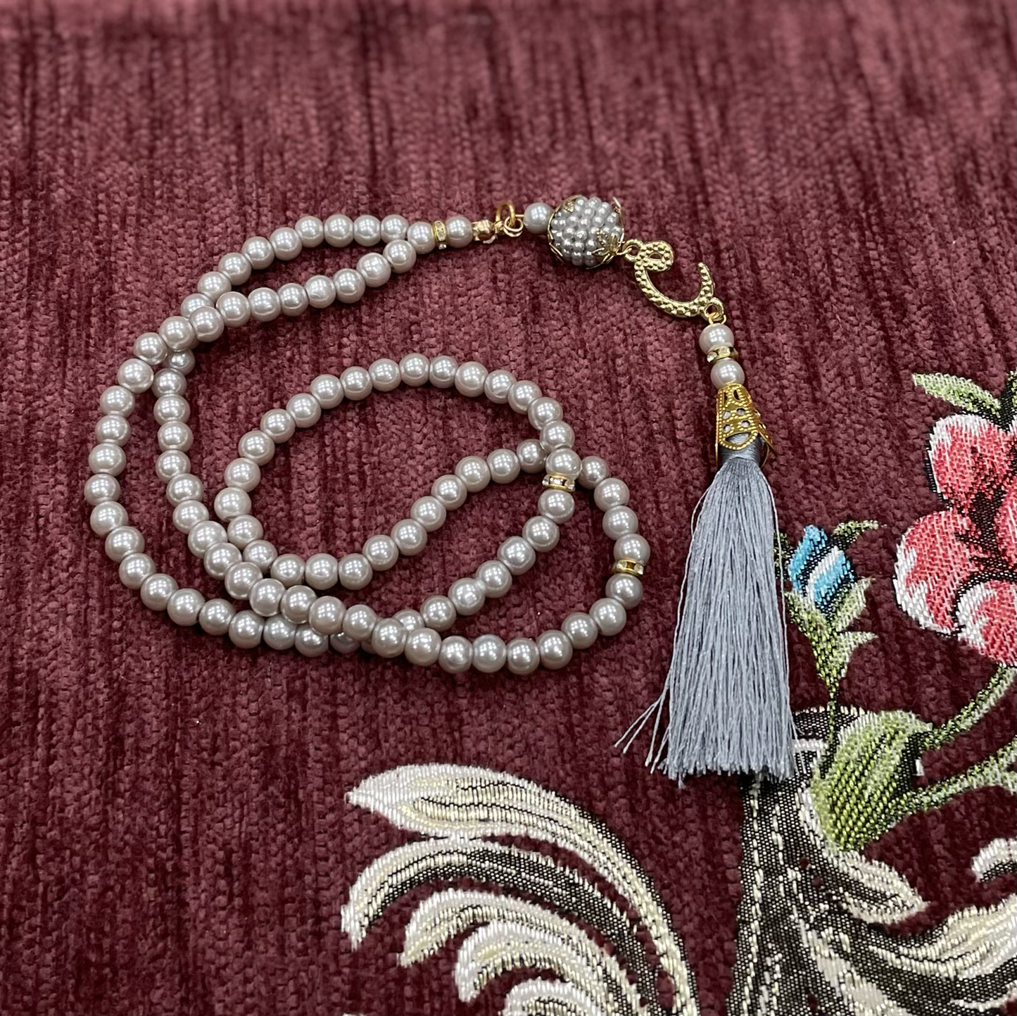 Silver Grey Tasbih