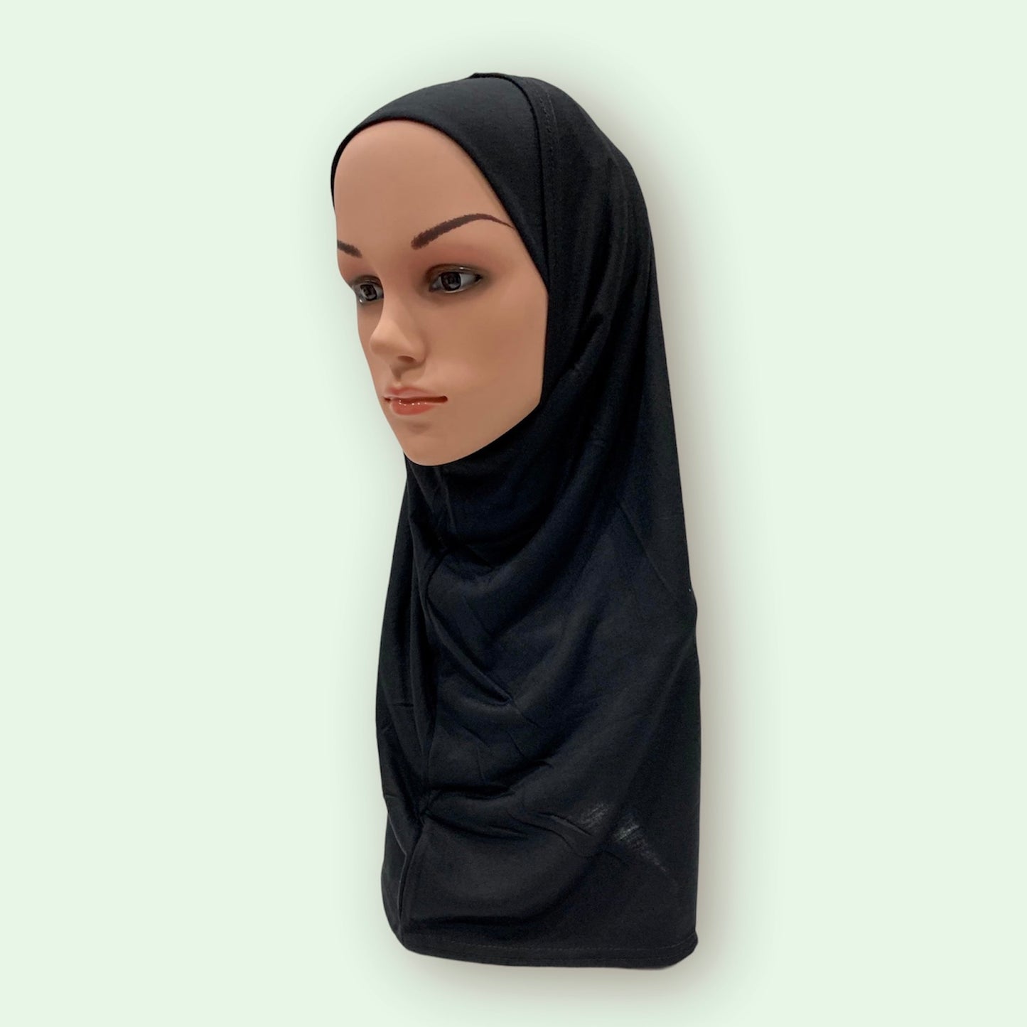 Black 2pc Style Kids Hijab
