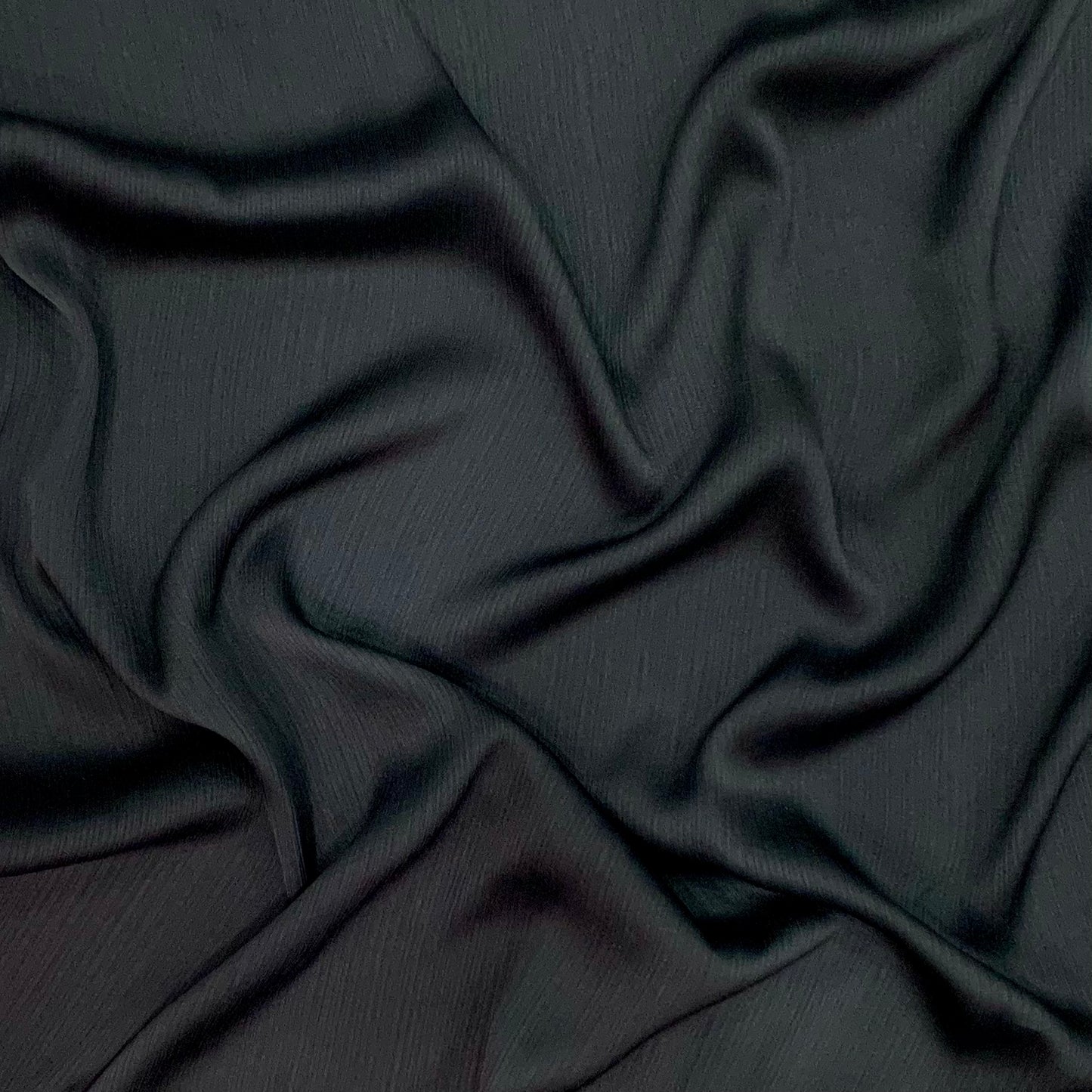 Black Satin Hijab