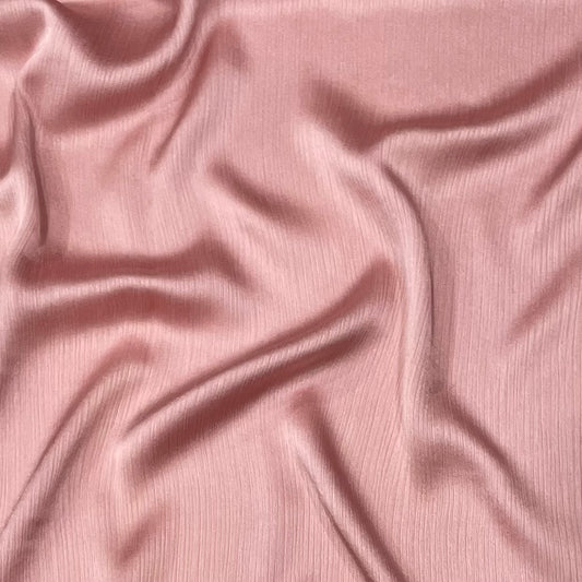 Bow Pink Satin Hijab