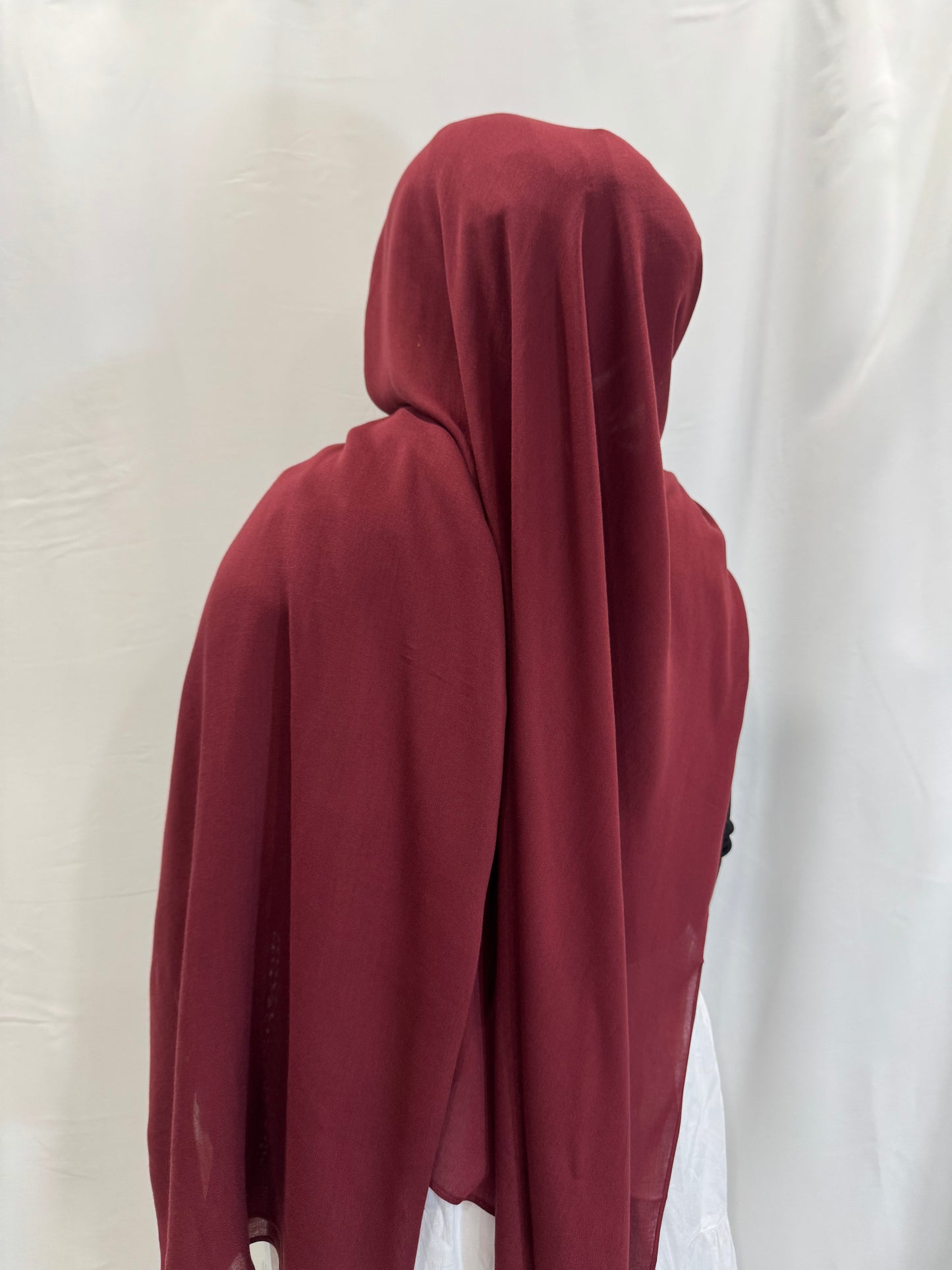 Burgundy Modal Hijab