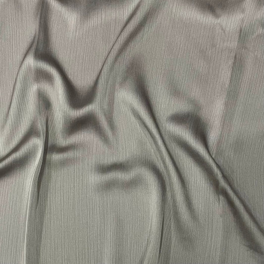 Silver Mist Satin Hijab