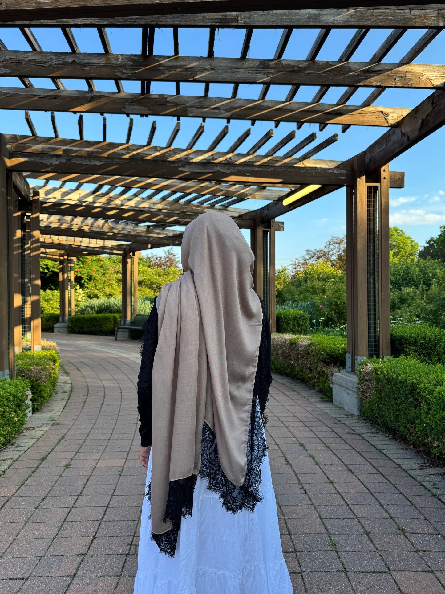 Lace Modal Hijab