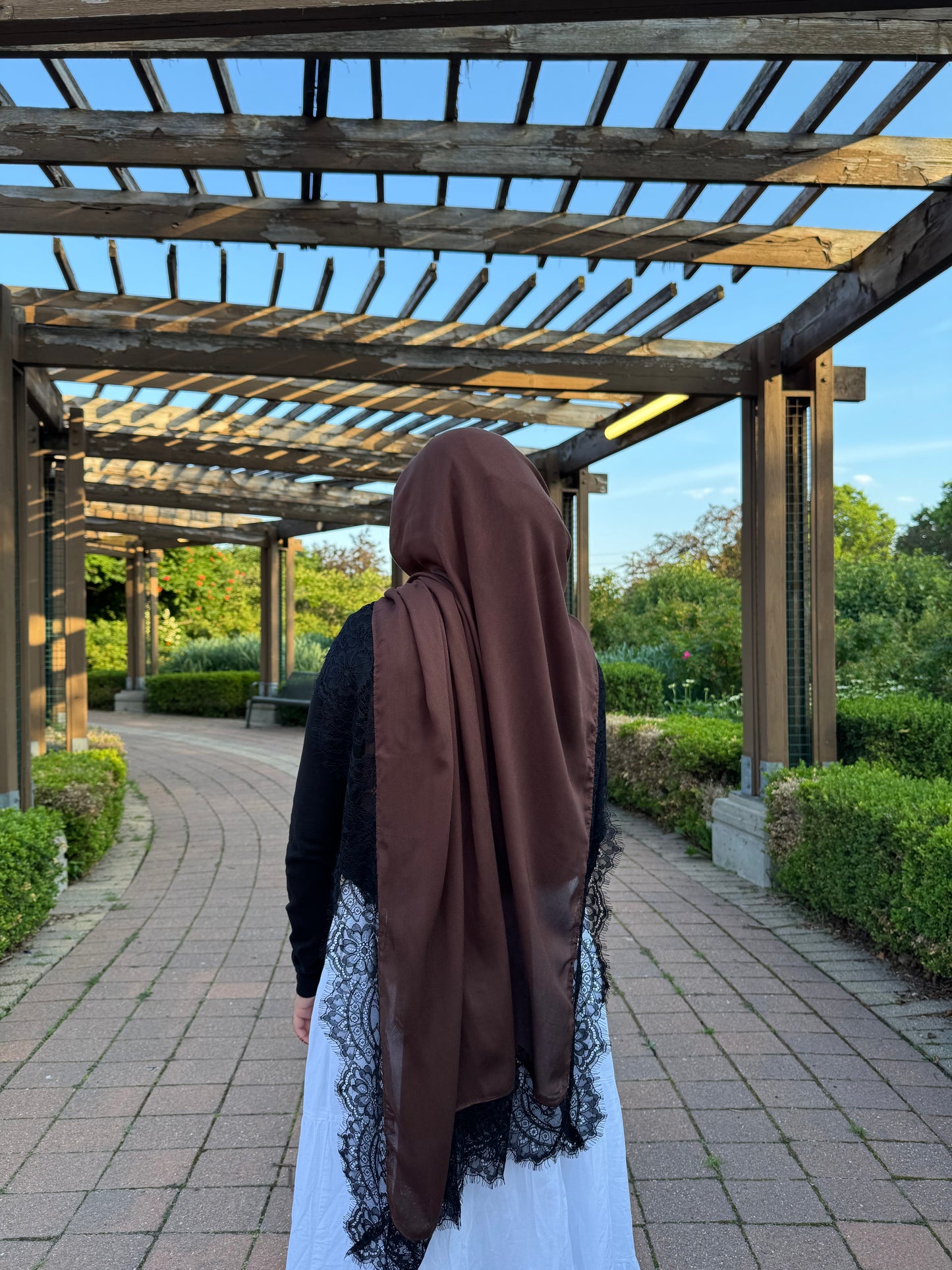 Lace Modal Hijab