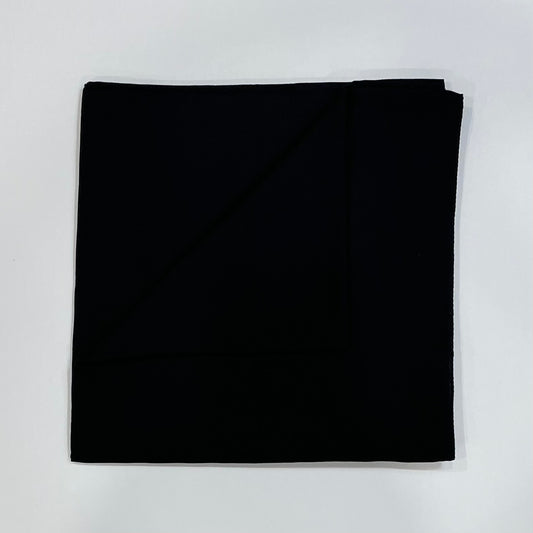 Expertly crafted from high-quality cotton, the Black Square Hijab offers a stylish and comfortable option for everyday wear. With its soft and breathable fabric, this hijab provides a comfortable fit while adding a touch of sophistication to any outfit. Perfect for any occasion.

size 120 cm x 120 cm

color may look different due to different screen resolution 