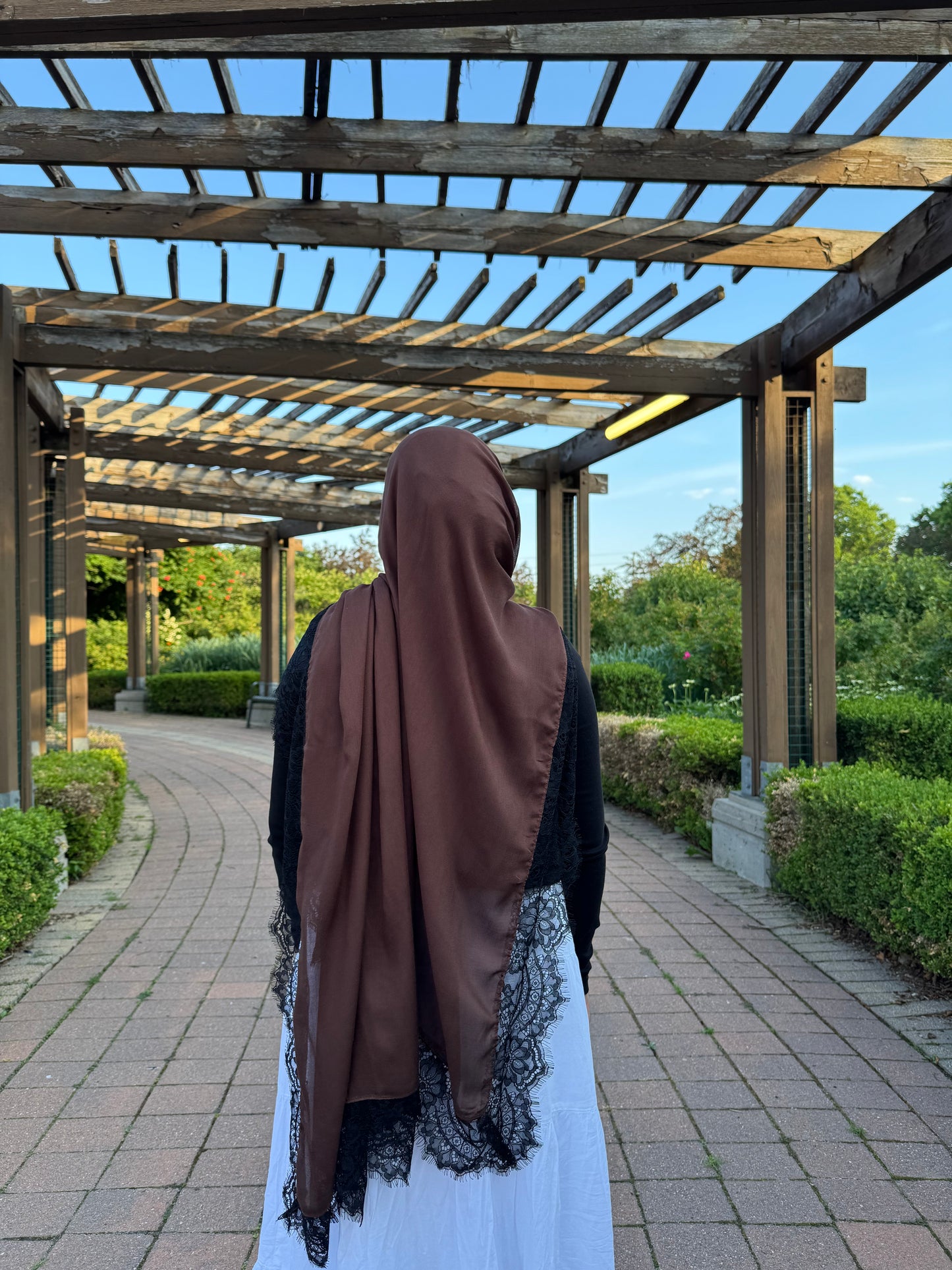 Lace Modal Hijab