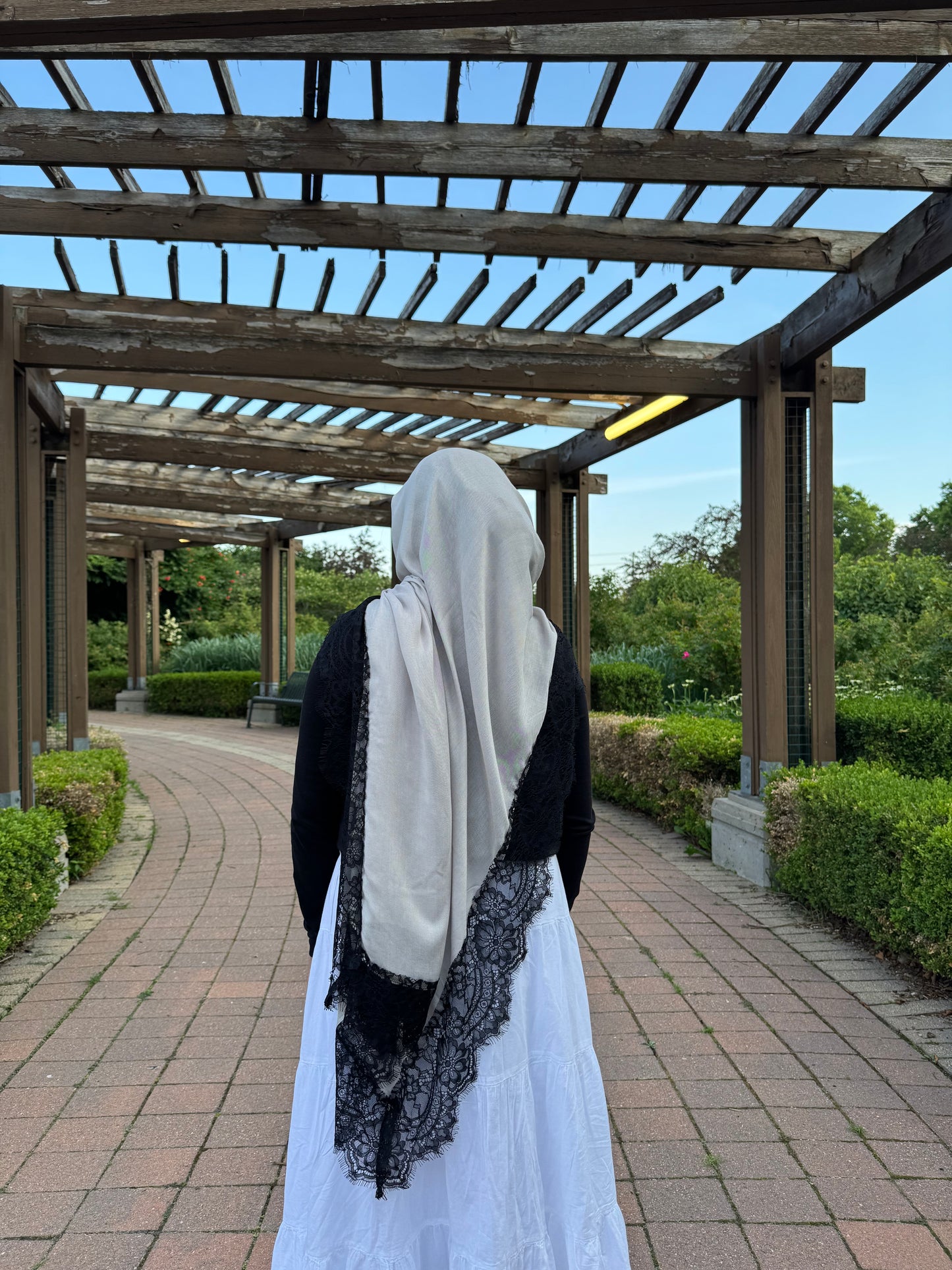 Lace Modal Hijab