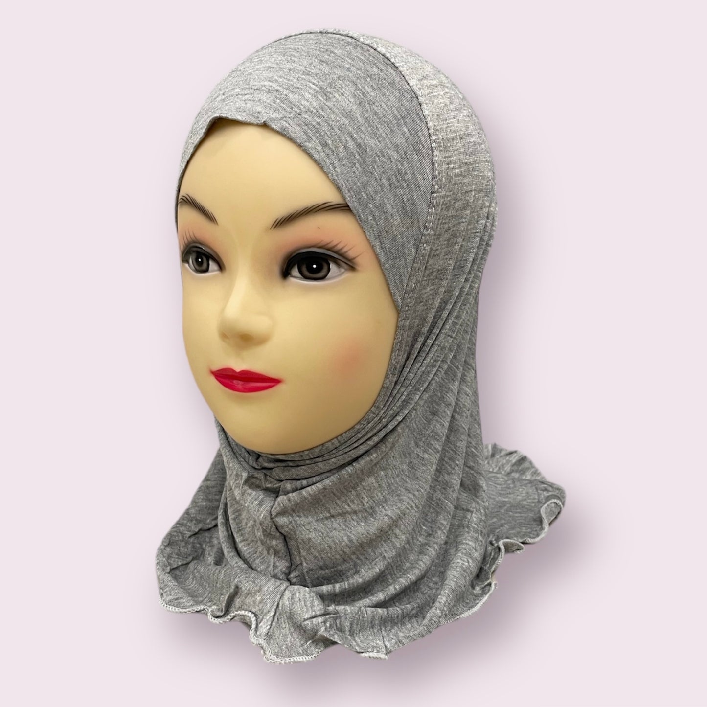 Grey Kids Hijab Small