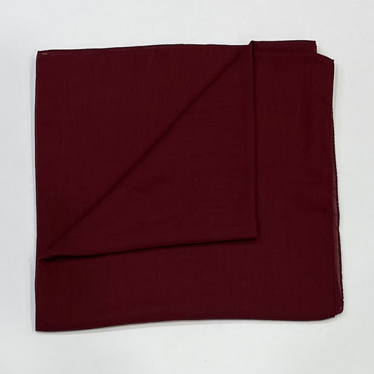 Burgundy Square Hijab