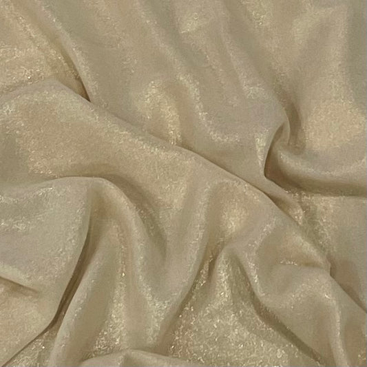 Light Gold Shimmer Chiffon Hijab