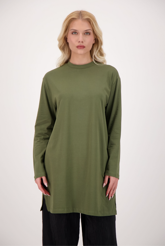 Organic Cotton Long Sleeve Tee