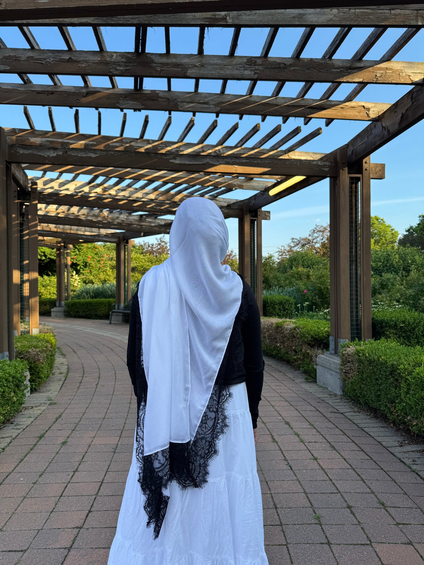 Lace Modal Hijab