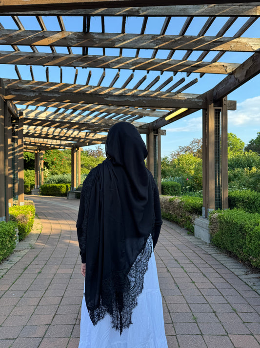 Lace Modal Hijab