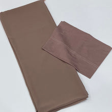 Load image into Gallery viewer, Stay comfortable and stylish with this fawn chiffon hijab set! The soft custom chiffon material falls beautifully and will keep you looking elegant. The included matching tube undercap (shown folded) will ensure your hijab is secure and in place for long-lasting comfort. Enjoy effortless chic in any occasion.
