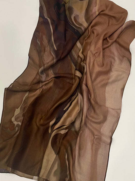 Watercolor Printed Hijab