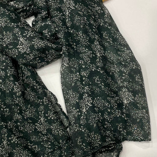 Green Grey Bouquet Hijab