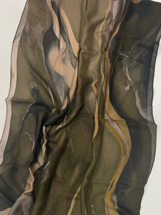 Watercolor Printed Hijab