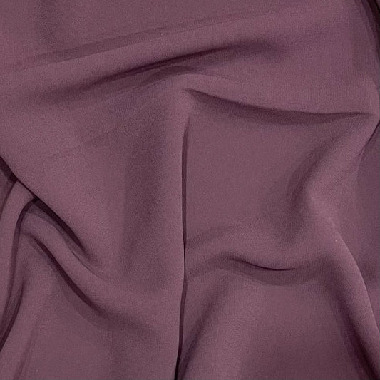 Plum Chiffon Hijab