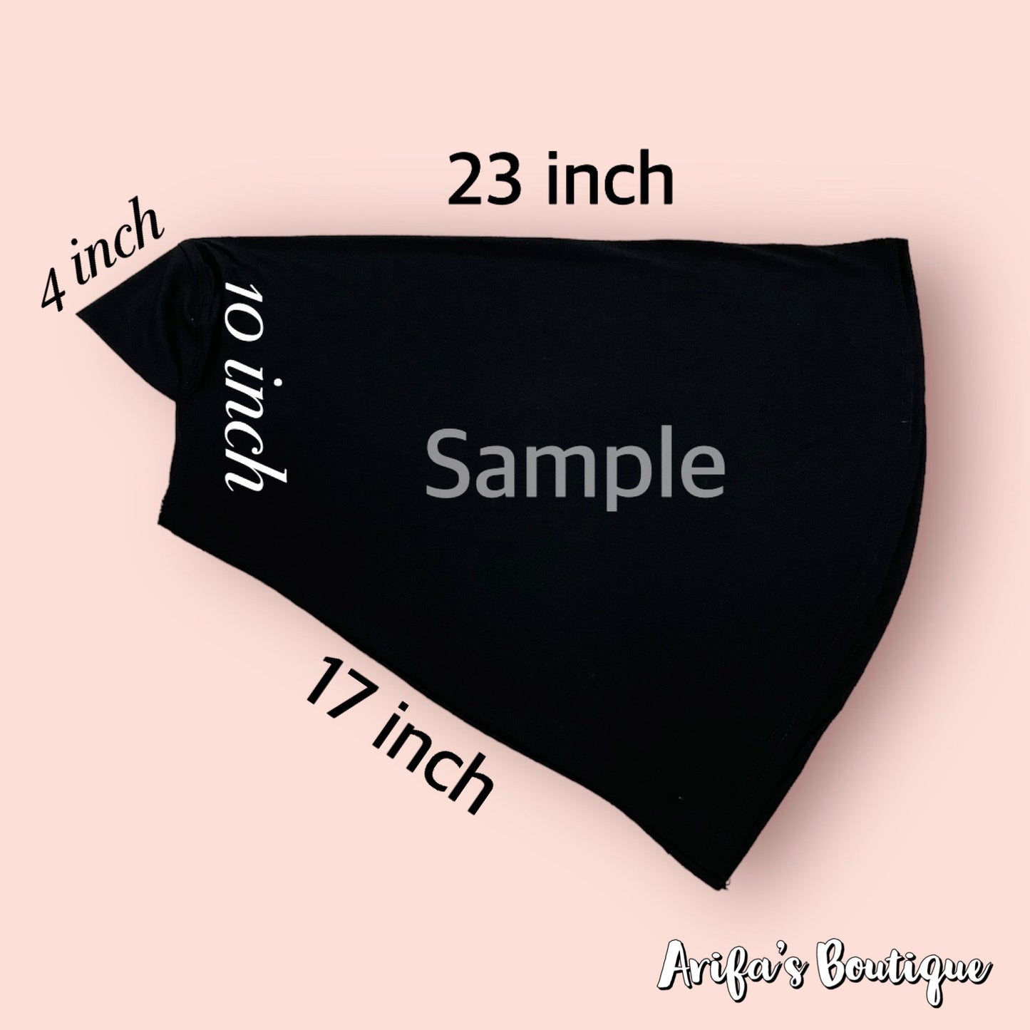 Bright Peach Kids Hijab