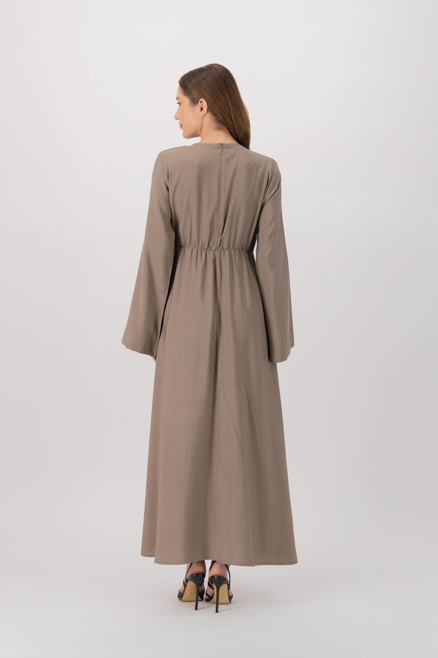 Gold Wave Detail Dress