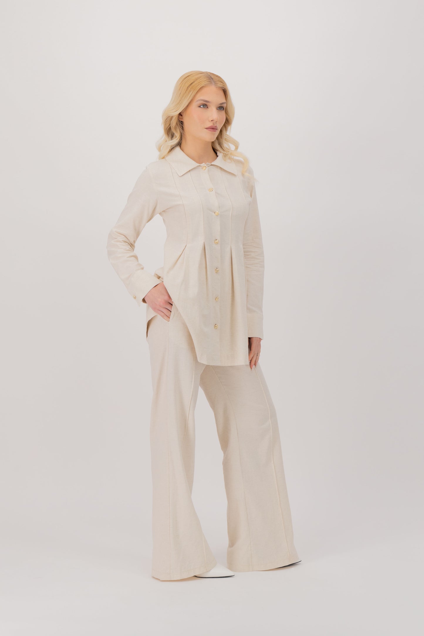 Tailored Linen Co-ord Set