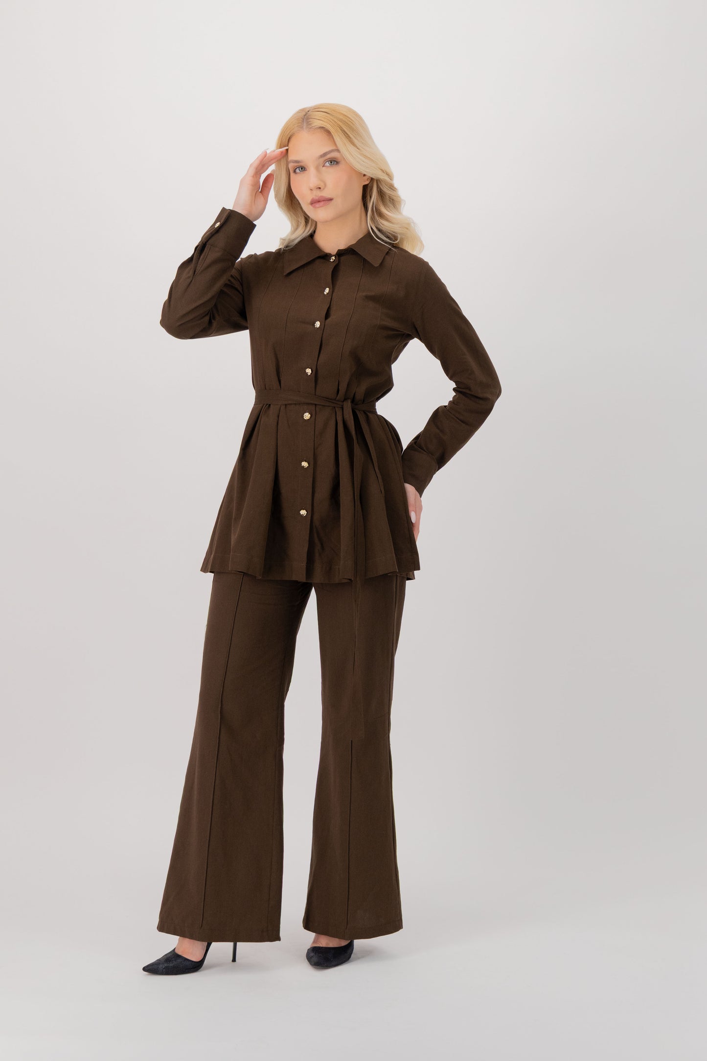 Tailored Linen Co-ord Set