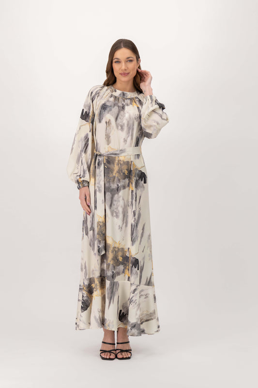 Flowy Hues Maxi Dress