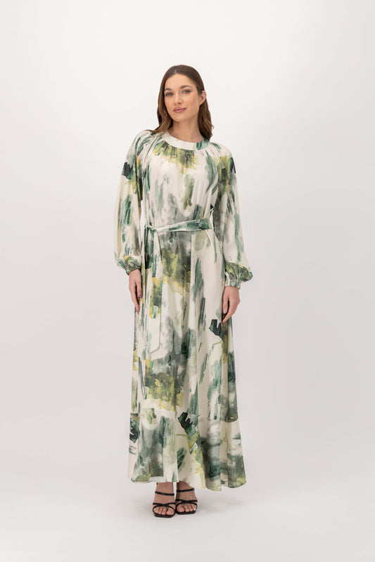 Flowy Hues Maxi Dress