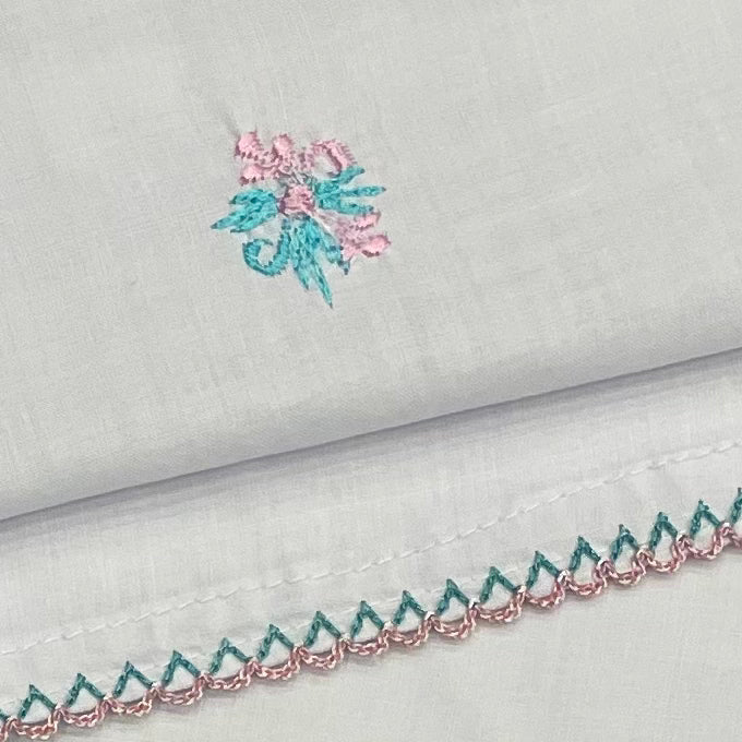 Teal/Pink (L) Elastic Namaz Chadar