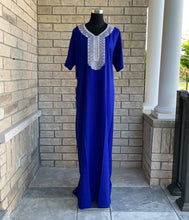 Load image into Gallery viewer, Maryam Kaftan Sapphire
